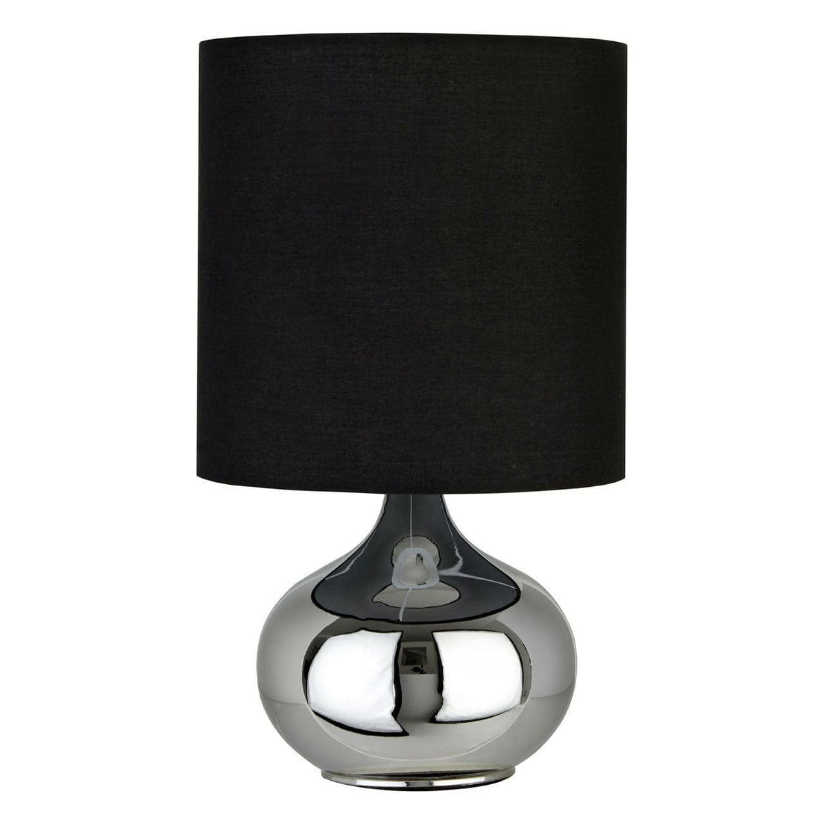 Niko Black Fabric Shade Table Lamp.