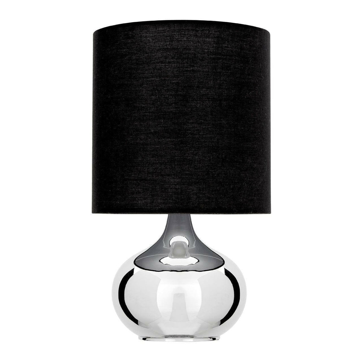 Niko Black Fabric Shade Table Lamp.
