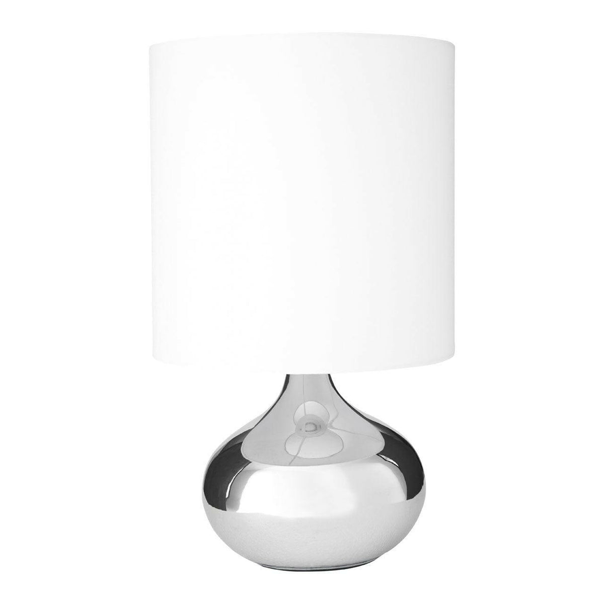 Niko White Fabric Shade Table Lamp.