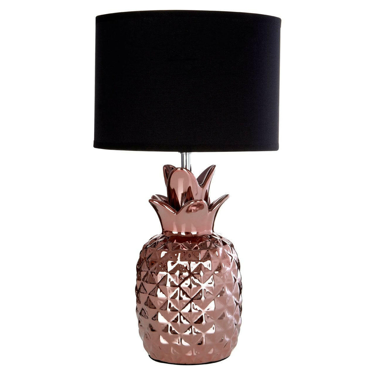 Pineapple Copper Ceramic Lamp.