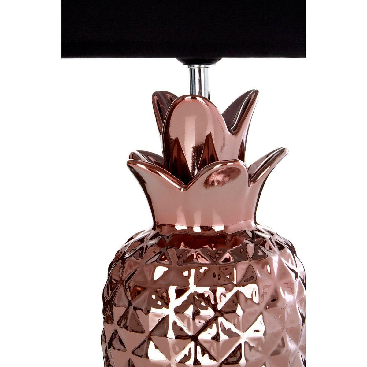 Pineapple Copper Ceramic Lamp.