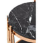 Hamilton Interiors, Alvez Rose Gold / Marble Side Table - House of Isabella UK