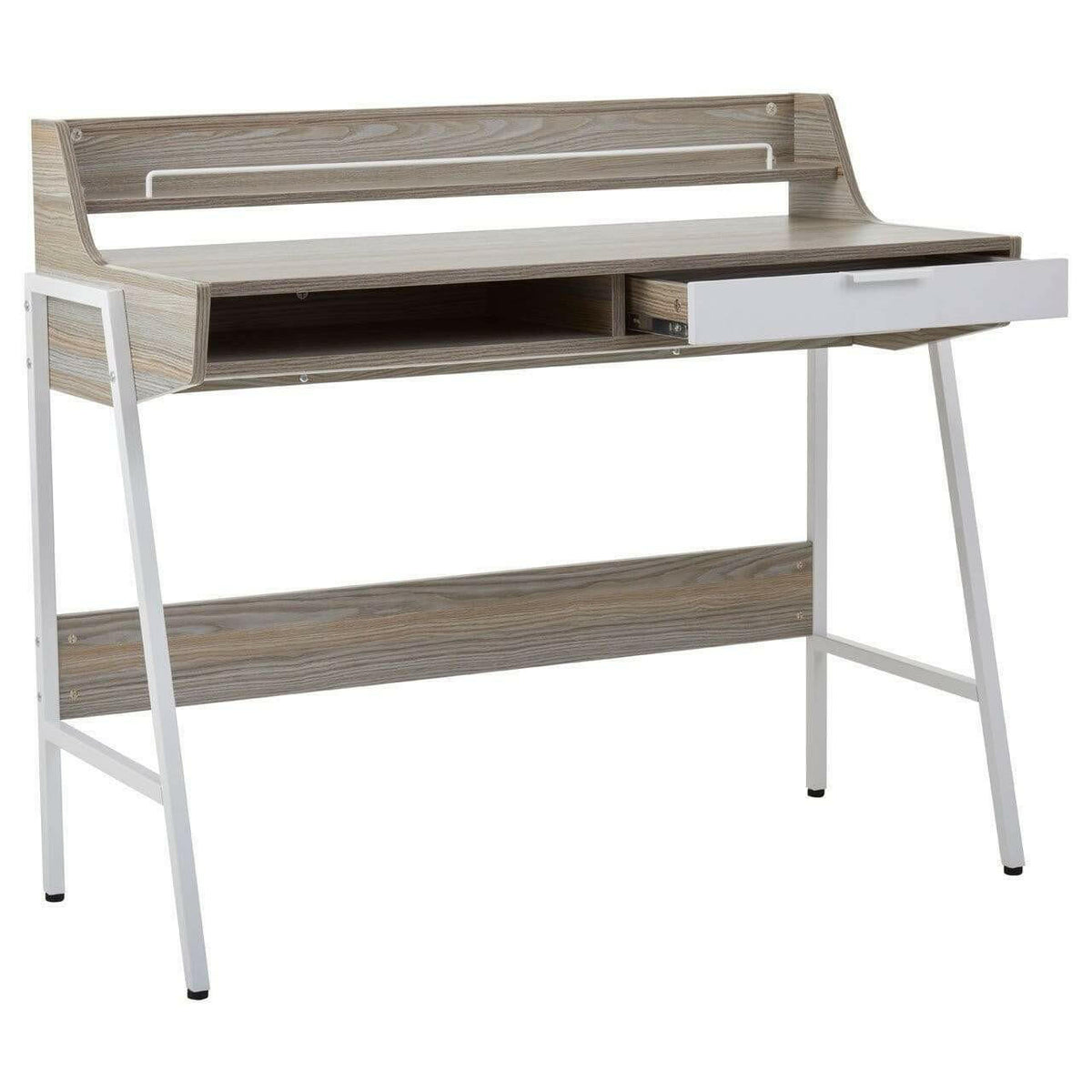 Brooklyn Light Oak Veneer Desk.