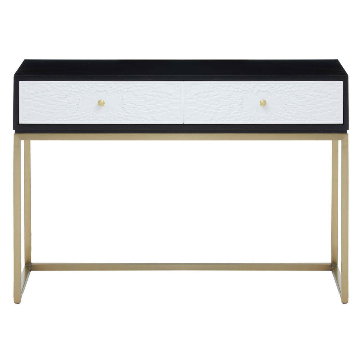 Dumas Two Drawer Console Table.