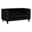 Hamilton Interiors, Elisea 2 Seat Black Velvet Sofa - House of Isabella UK