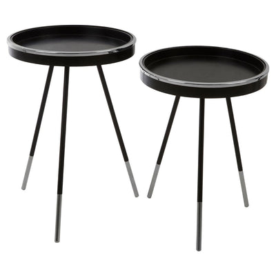 Hamilton Interiors Living Halle Set Of 2 Side Tables House of Isabella UK