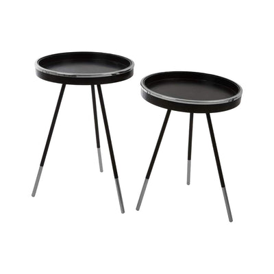 Hamilton Interiors Living Halle Set Of 2 Side Tables House of Isabella UK