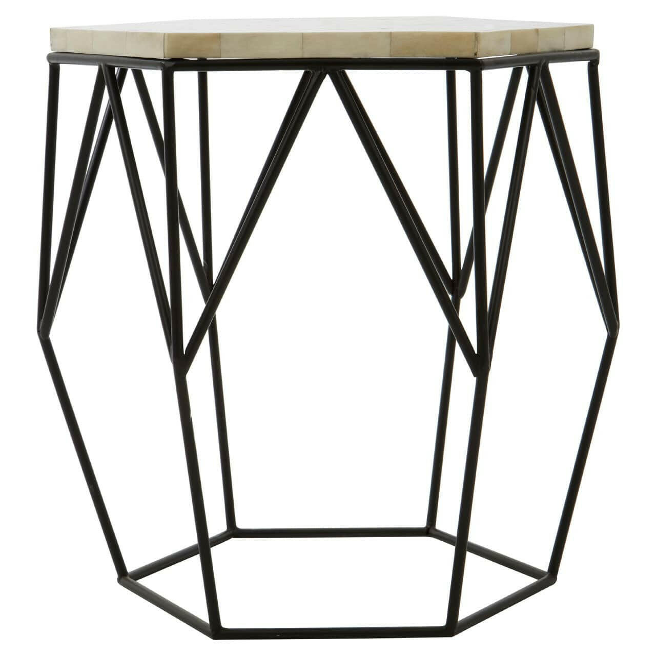 Hamilton Interiors Living Harlo Side Table House of Isabella UK