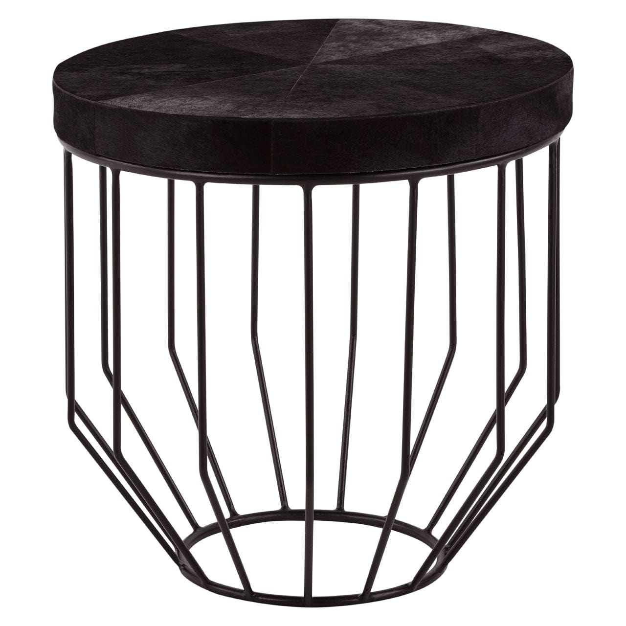 Hamilton Interiors Living Kensington Townhouse Black Side Table House of Isabella UK