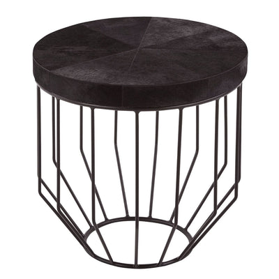 Hamilton Interiors Living Kensington Townhouse Black Side Table House of Isabella UK