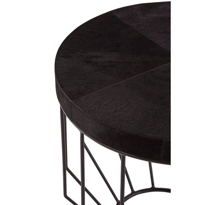 Hamilton Interiors Living Kensington Townhouse Black Side Table House of Isabella UK