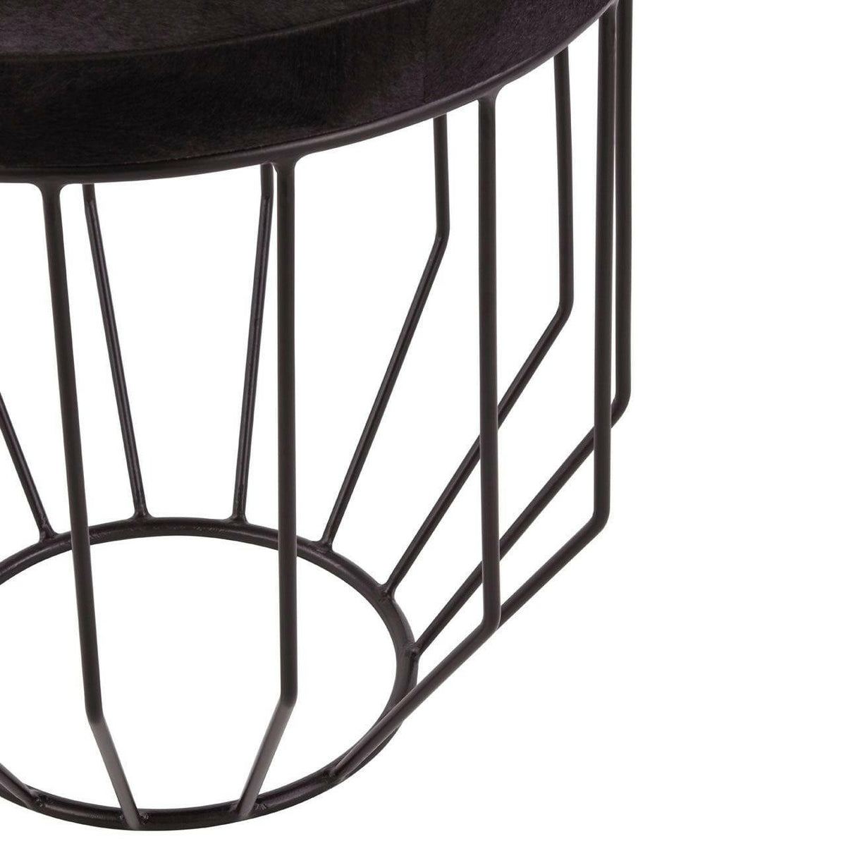 Kensington Townhouse Black Side Table.