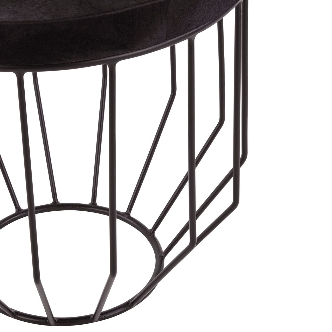 Hamilton Interiors Living Kensington Townhouse Black Side Table House of Isabella UK