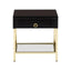 Hamilton Interiors Living Kensington Townhouse Gold Finish Side Table House of Isabella UK