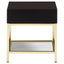 Hamilton Interiors Living Kensington Townhouse Gold Finish Side Table House of Isabella UK
