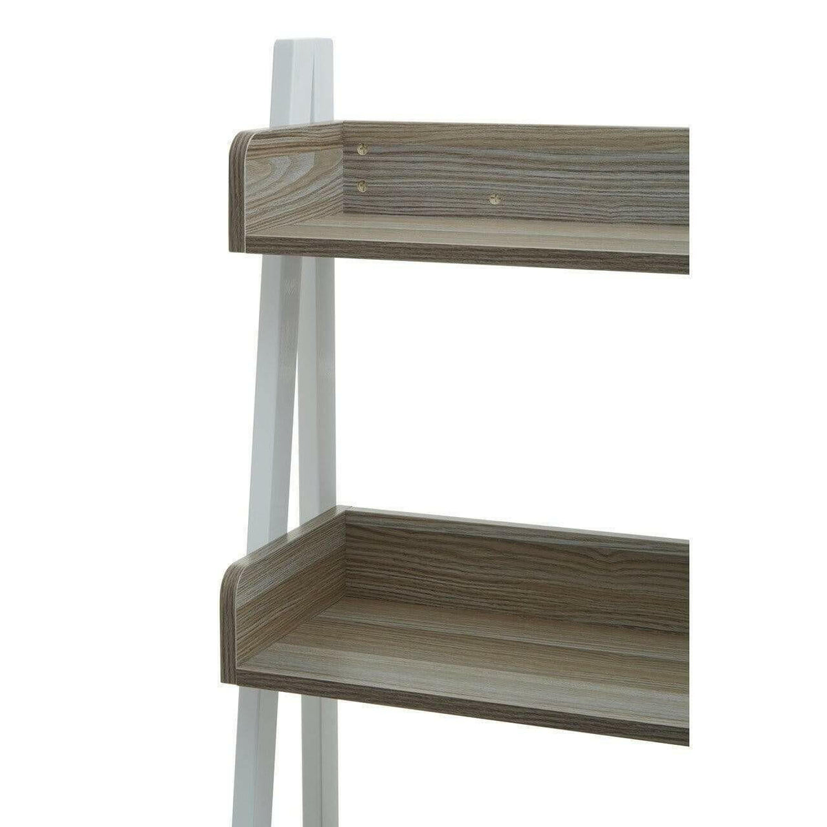 Kitsey Five Tier Natural Oak Shelf Unit.