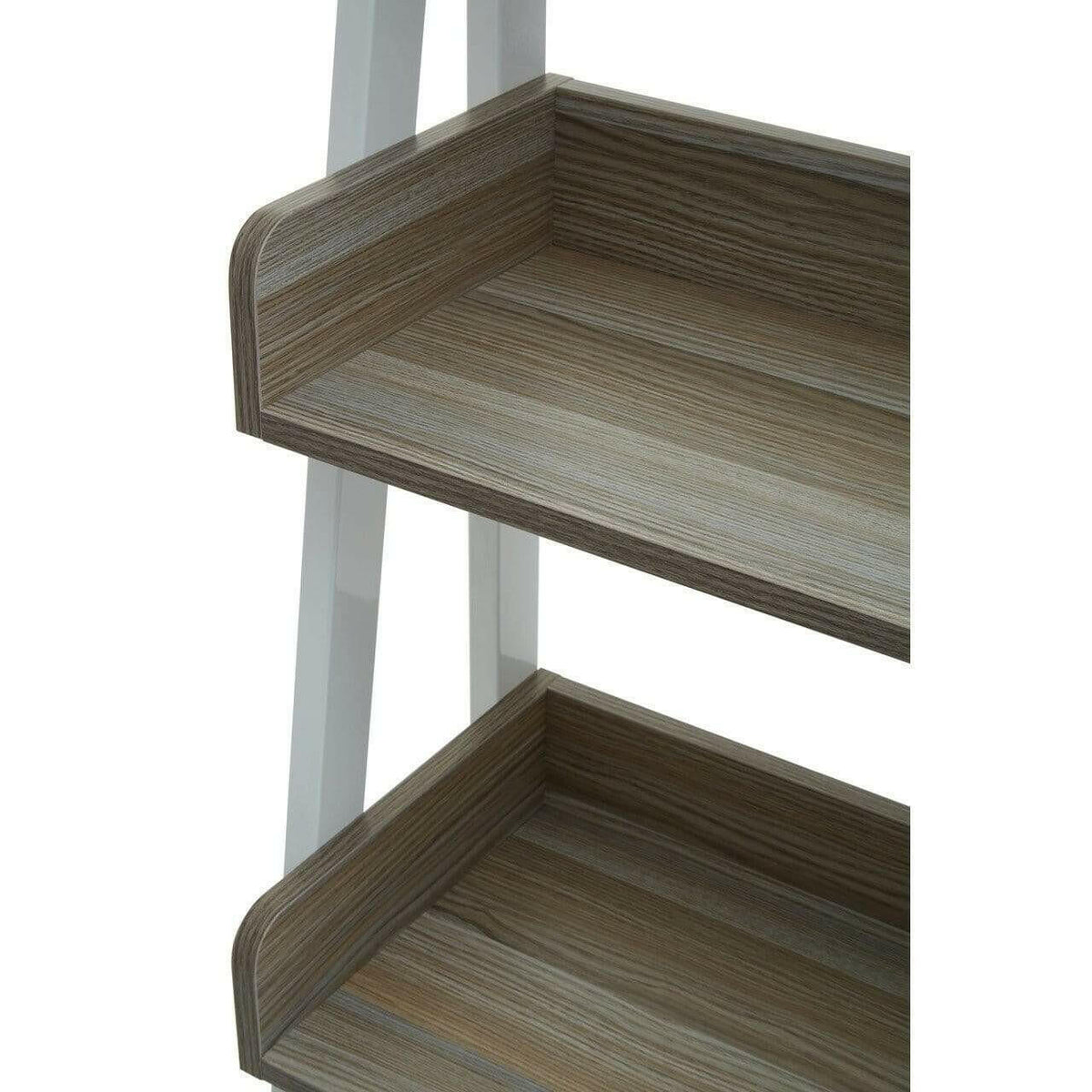 Kitsey Five Tier Natural Oak Shelf Unit.