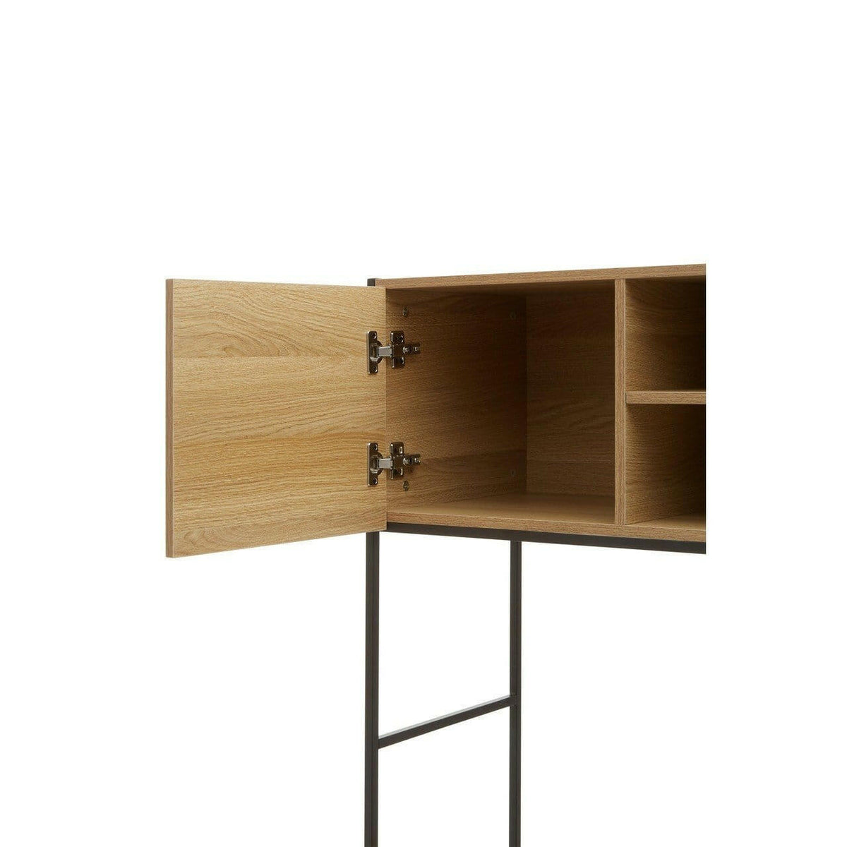 Kitsey Natural Oak Effect Modular Desk.