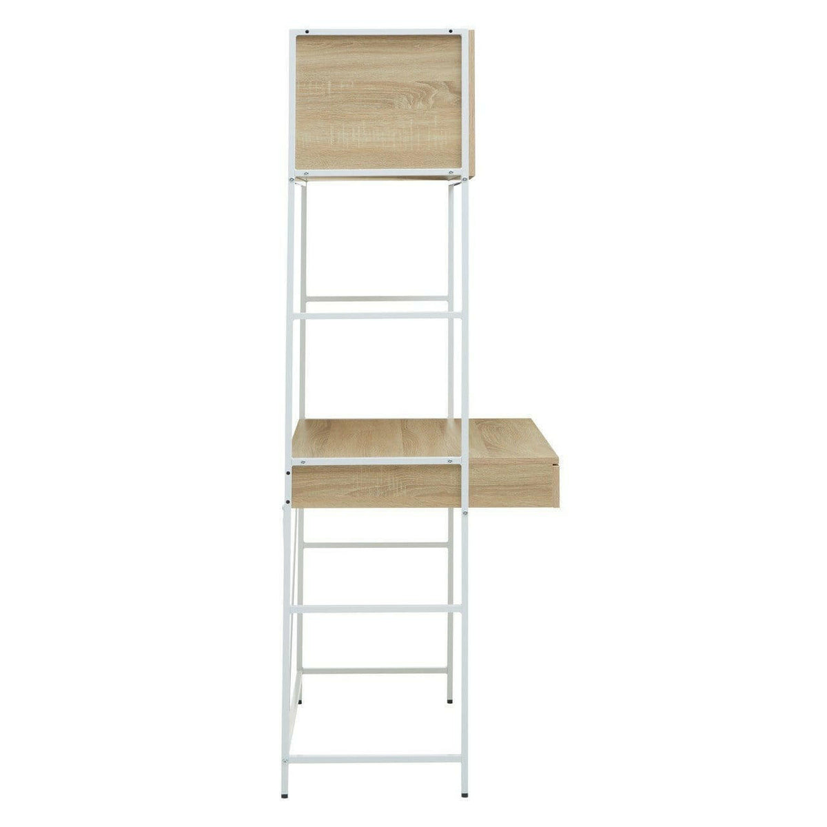 Kitsey Natural Oak Modular Desk.