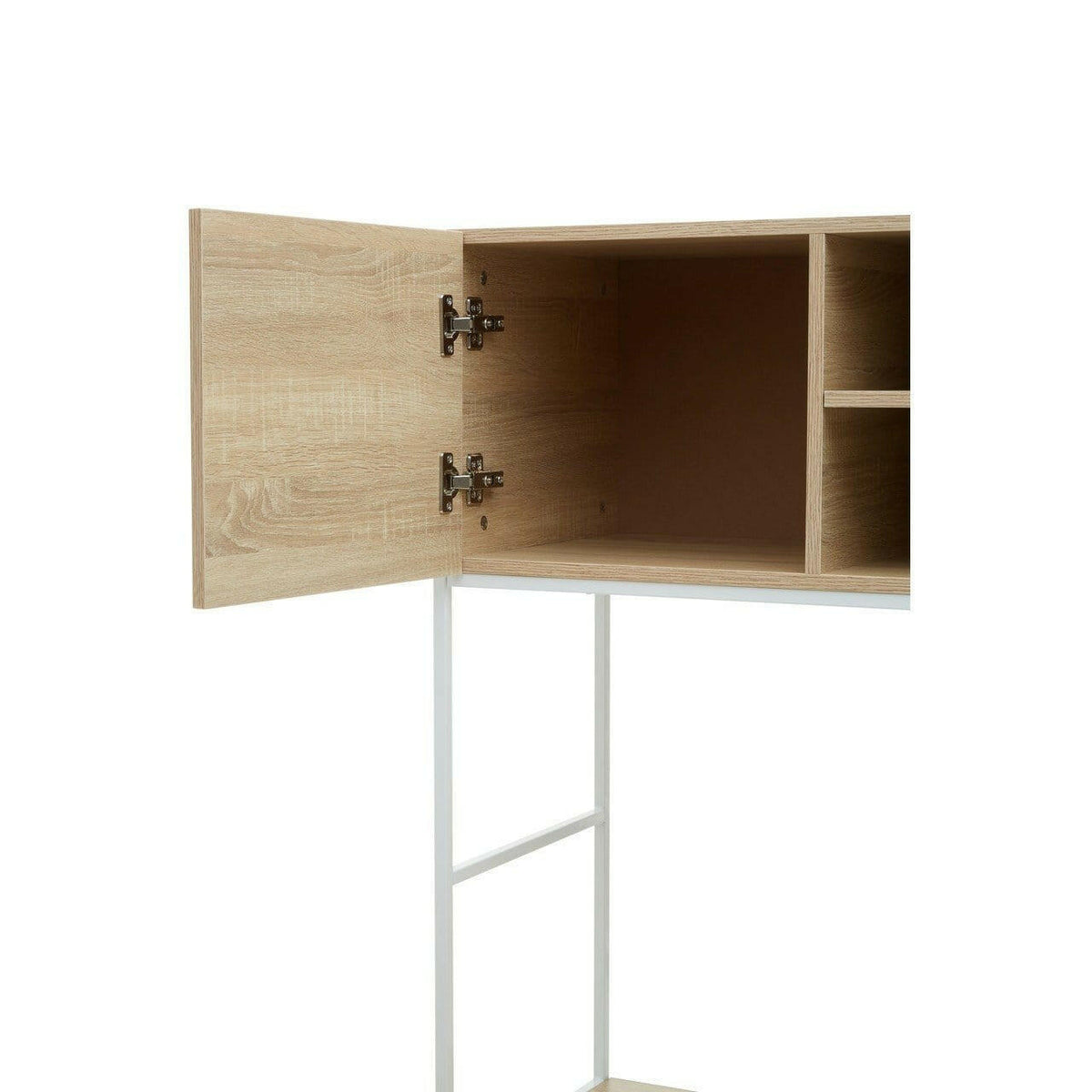Kitsey Natural Oak Modular Desk.
