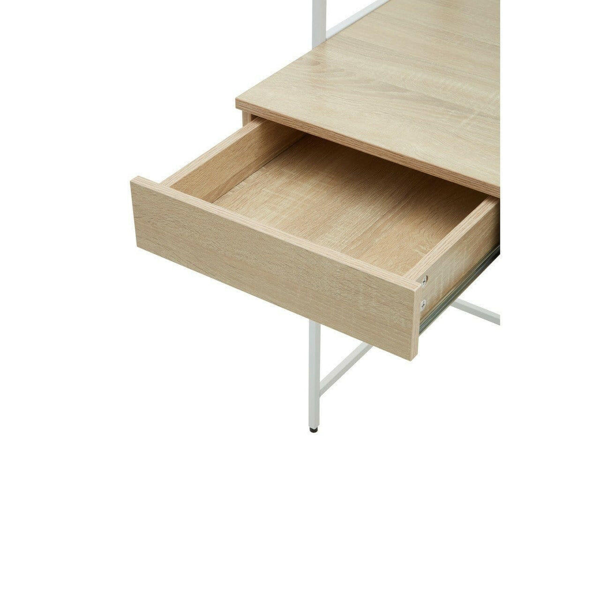Kitsey Natural Oak Modular Desk.