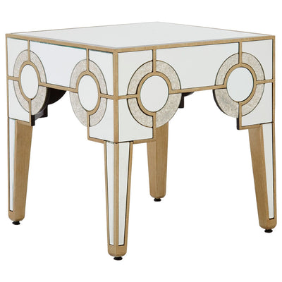 Hamilton Interiors Living Knightsbridge Deco Side Table House of Isabella UK