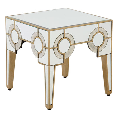 Hamilton Interiors Living Knightsbridge Deco Side Table House of Isabella UK