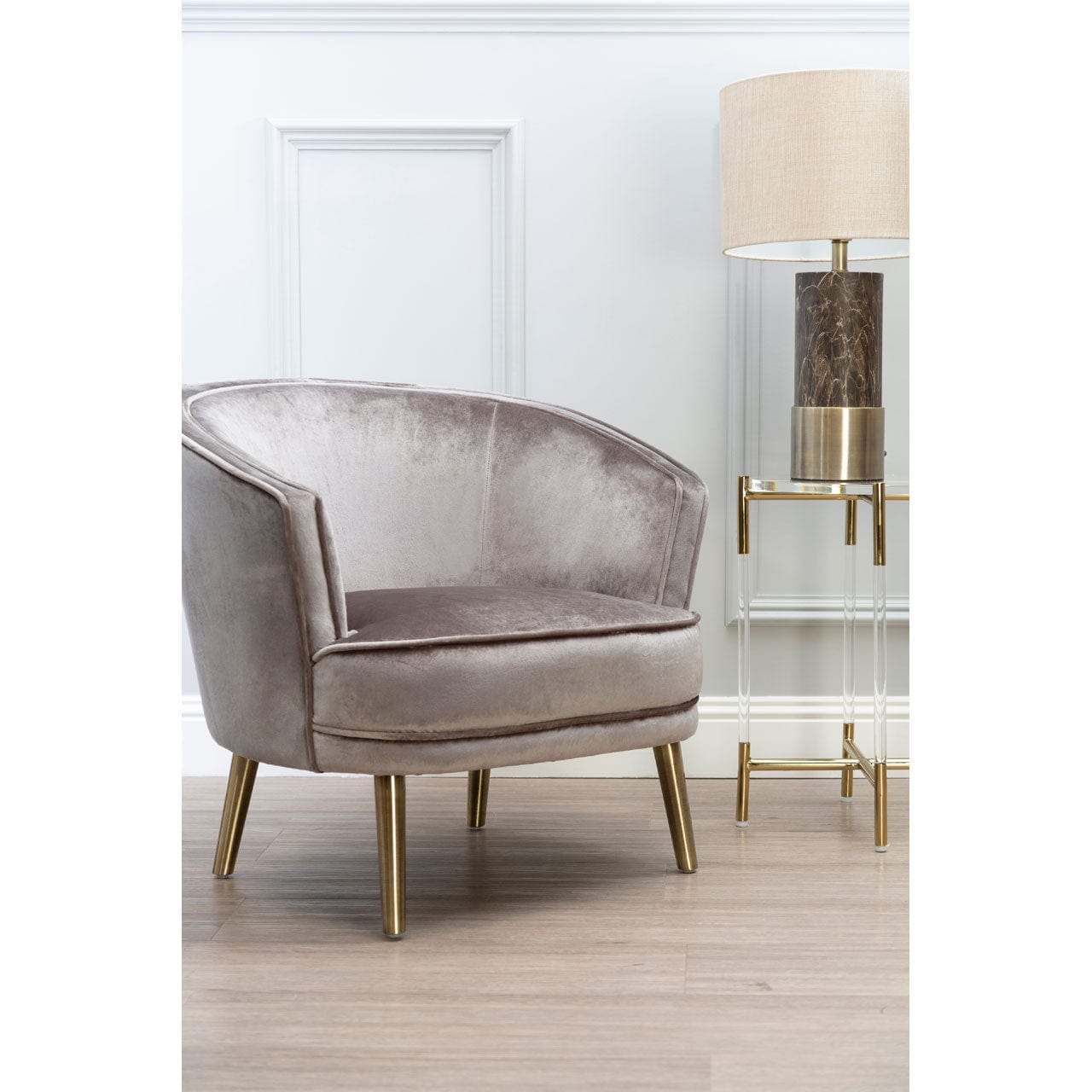 Hamilton Interiors Living Miley Side Table House of Isabella UK