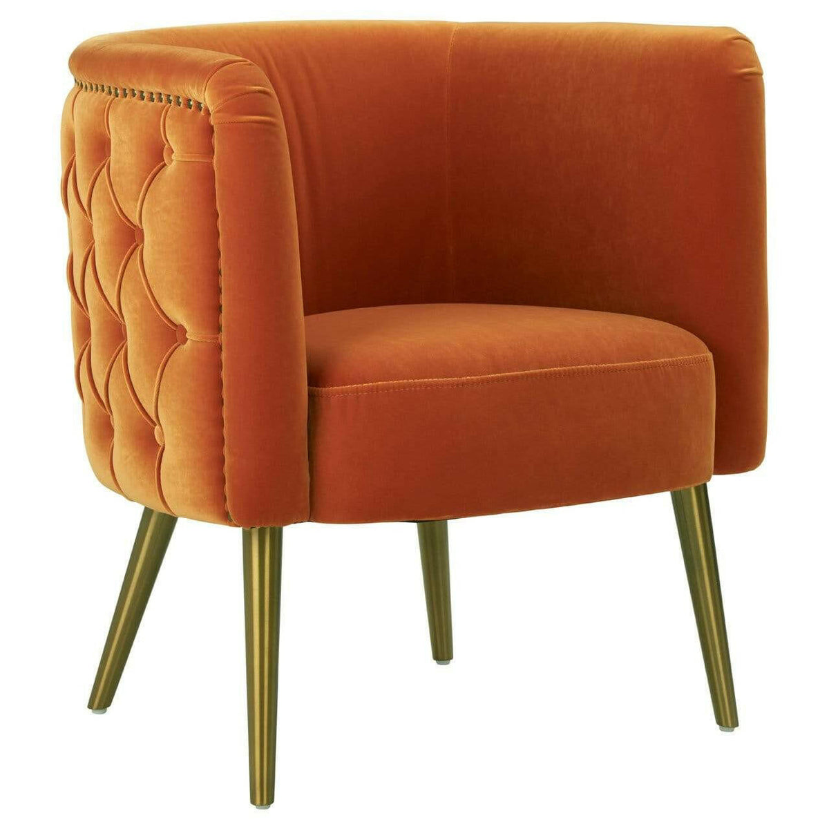 New York Orange Tub Chair.