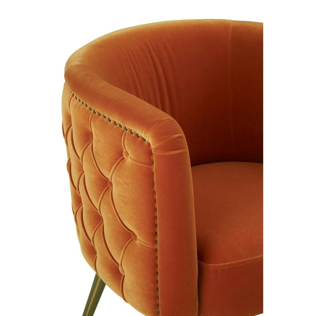 New York Orange Tub Chair.