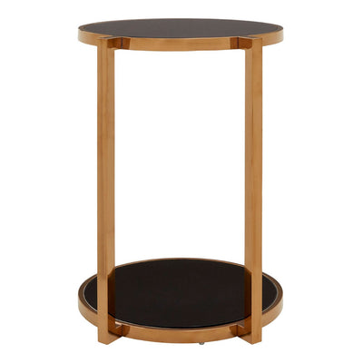 Hamilton Interiors Living Novo 2 Tier Side Table House of Isabella UK