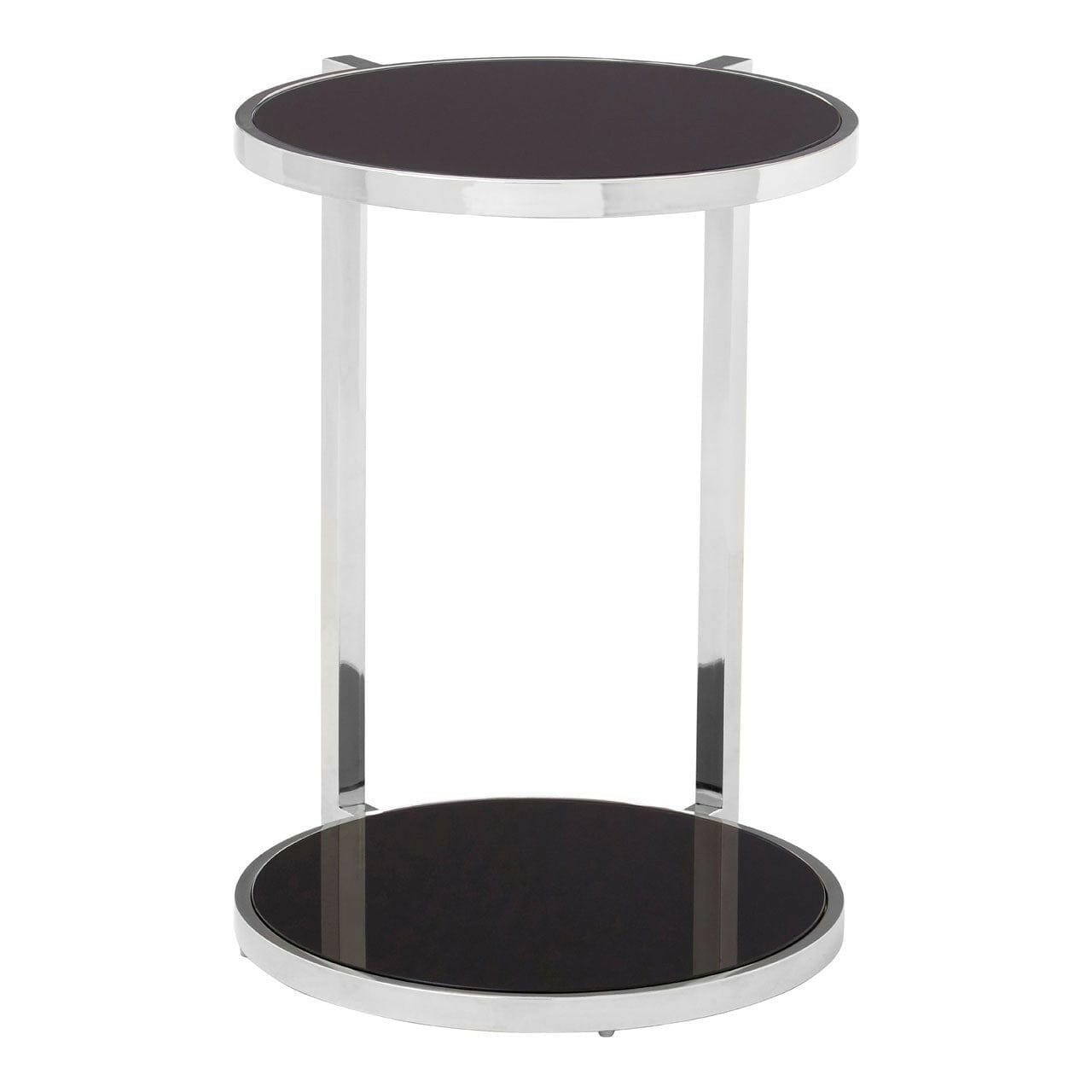 Hamilton Interiors Living Novo Side Table With Rounded Base House of Isabella UK