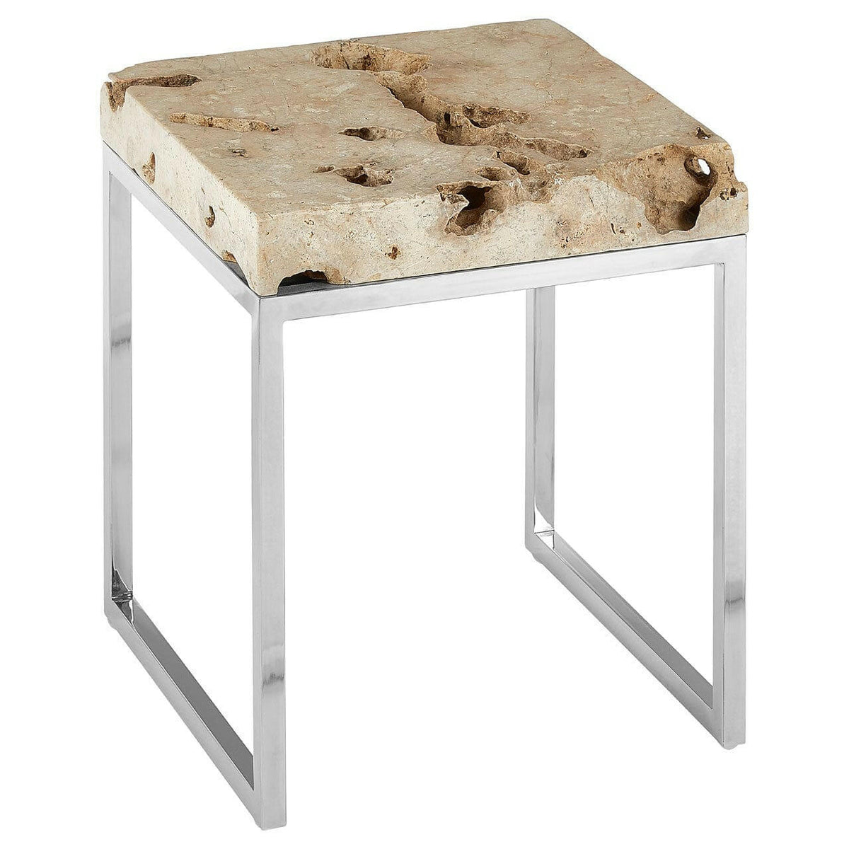 Relic Cheese Stone Side Table.