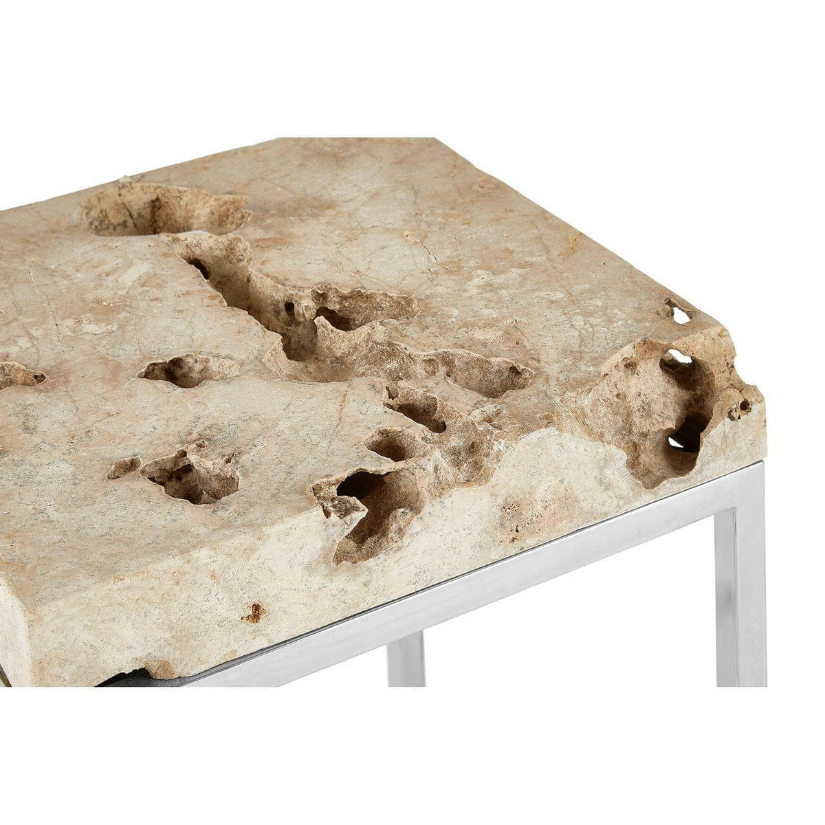 Relic Cheese Stone Side Table.