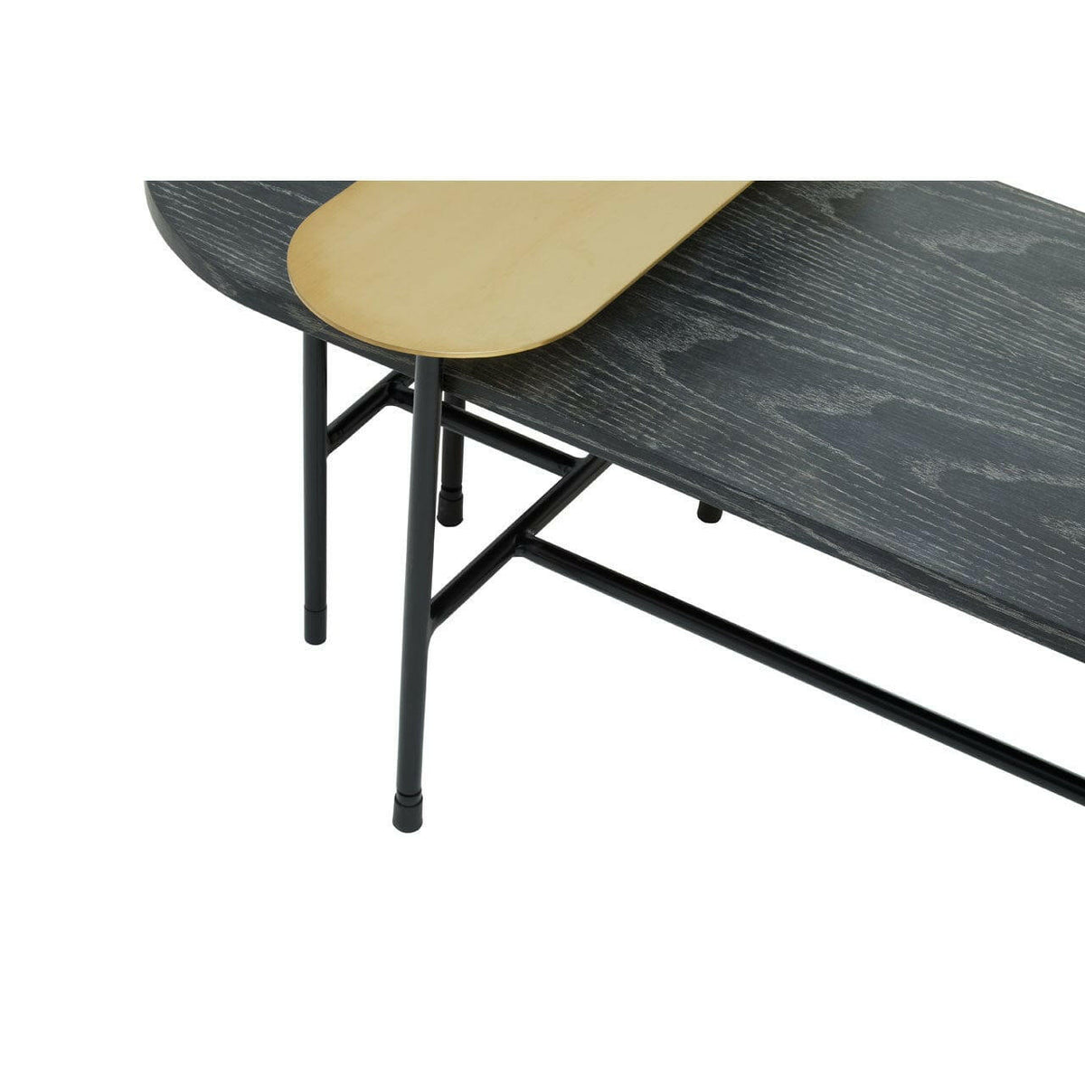 Serrano Black Oak Veneering Coffee Table.