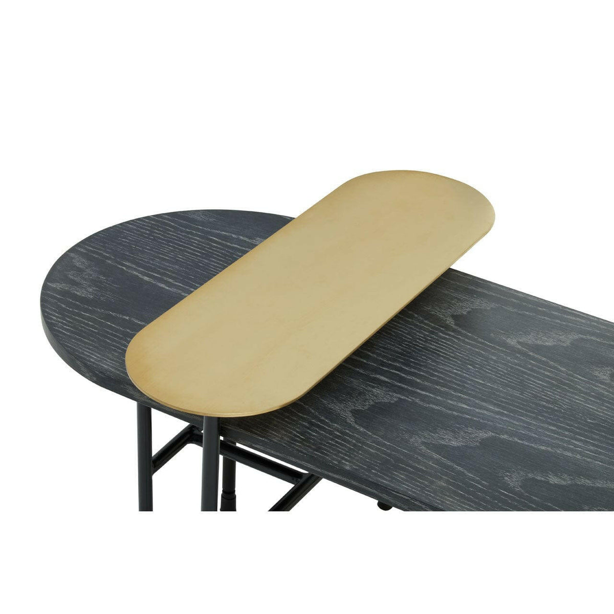 Serrano Black Oak Veneering Coffee Table.