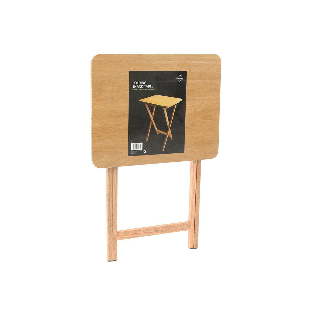 Veneer Top Snack Table.