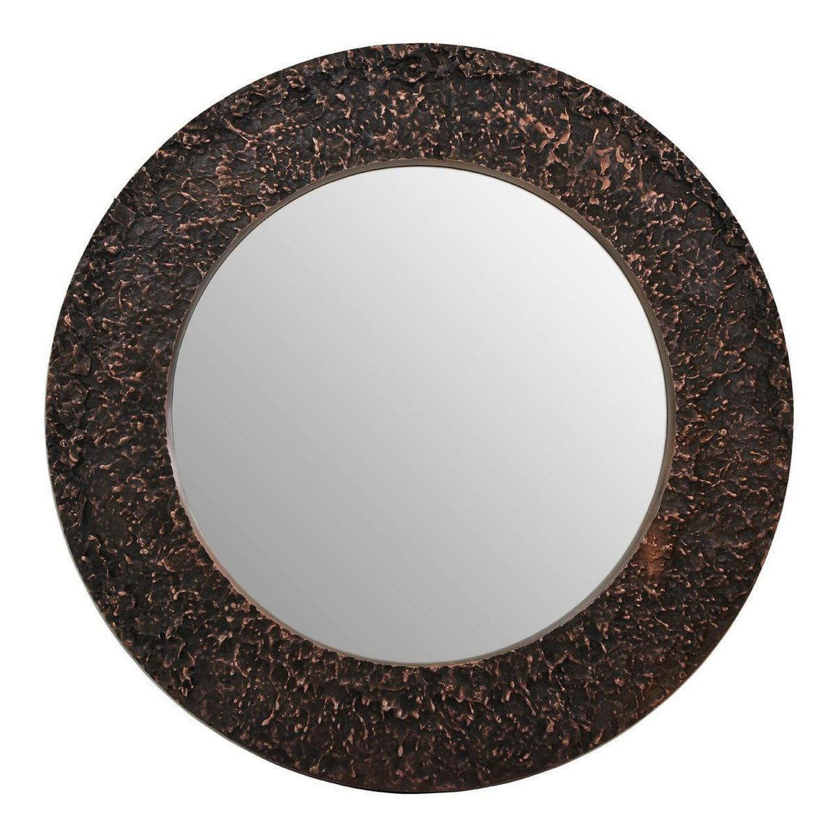 Almora Copper Finish Wall Mirror.
