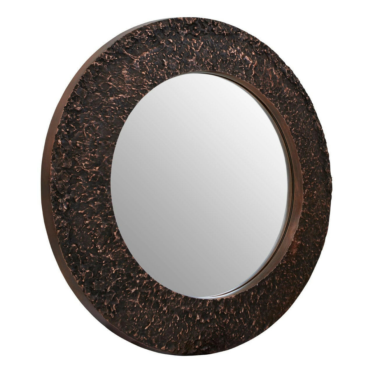 Almora Copper Finish Wall Mirror.