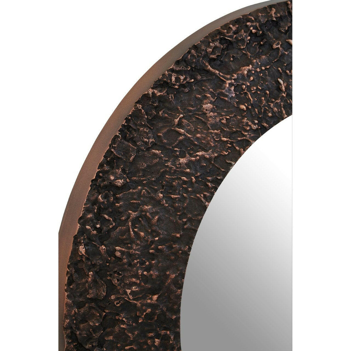 Almora Copper Finish Wall Mirror.