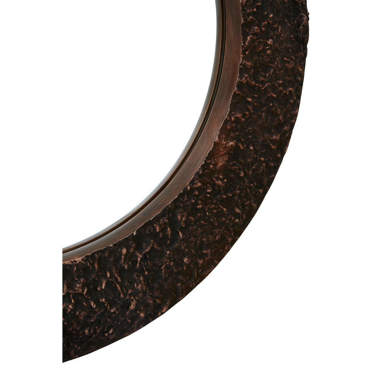 Almora Copper Finish Wall Mirror.
