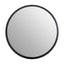 Hamilton Interiors Mirrors Athena Discus Medium Black Wall Mirror House of Isabella UK