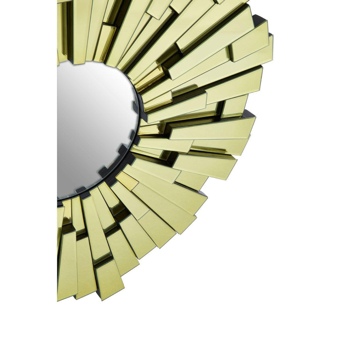 Dia Glitzy Large Circular Wall Mirror.