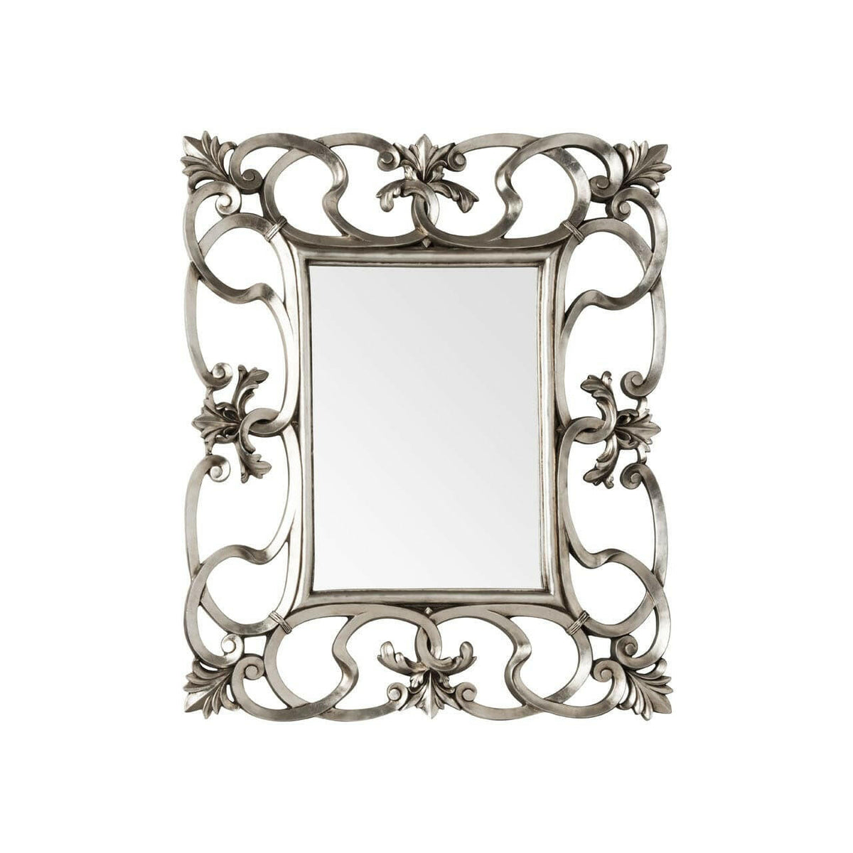 Entwined Swirl Design Wall Mirror.