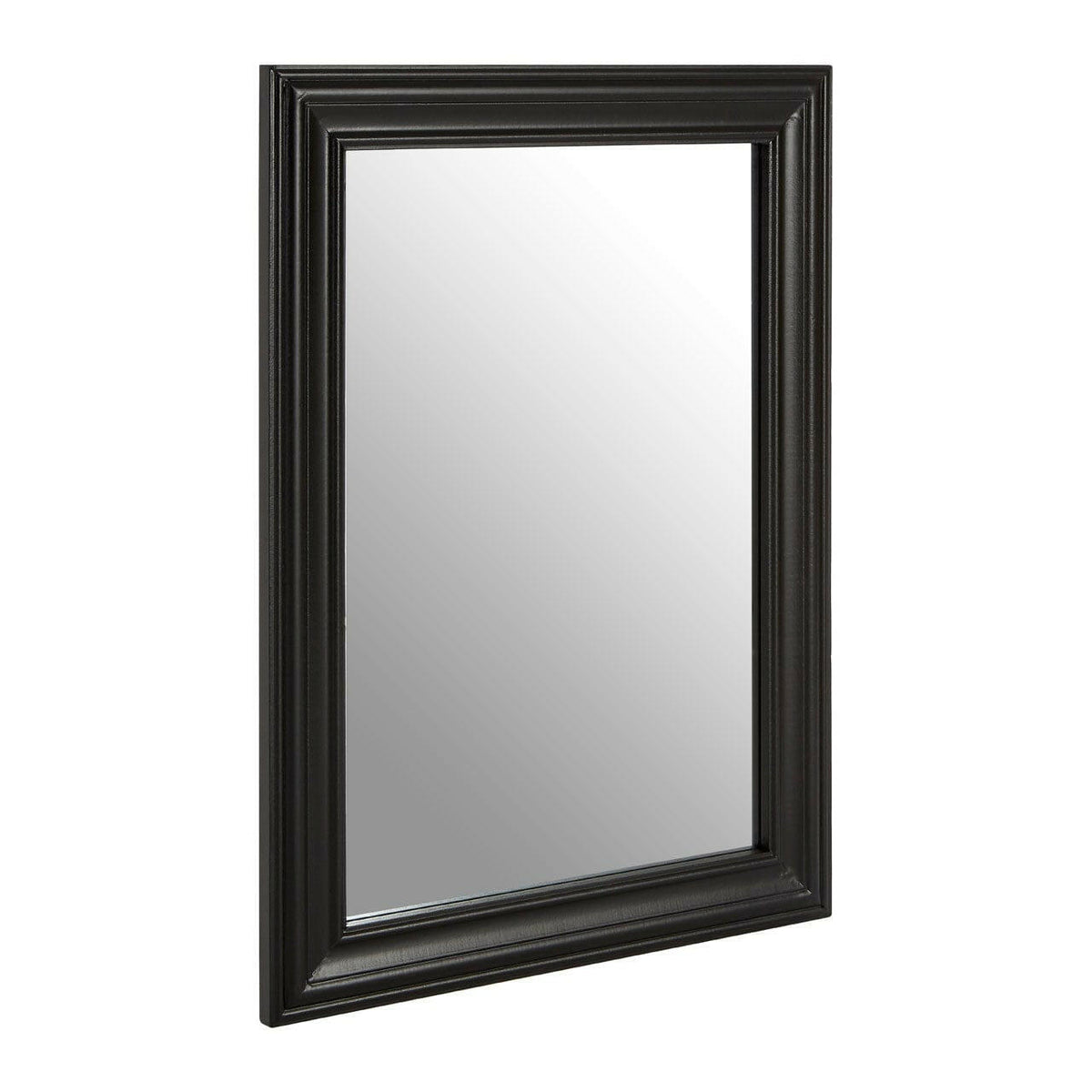 Henley Black Wooden Framed Wall Mirror.