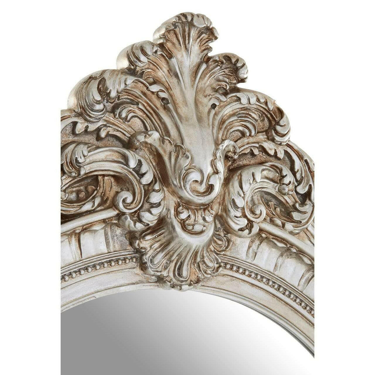 Juliette Champagne Oval Framed Wall Mirror.