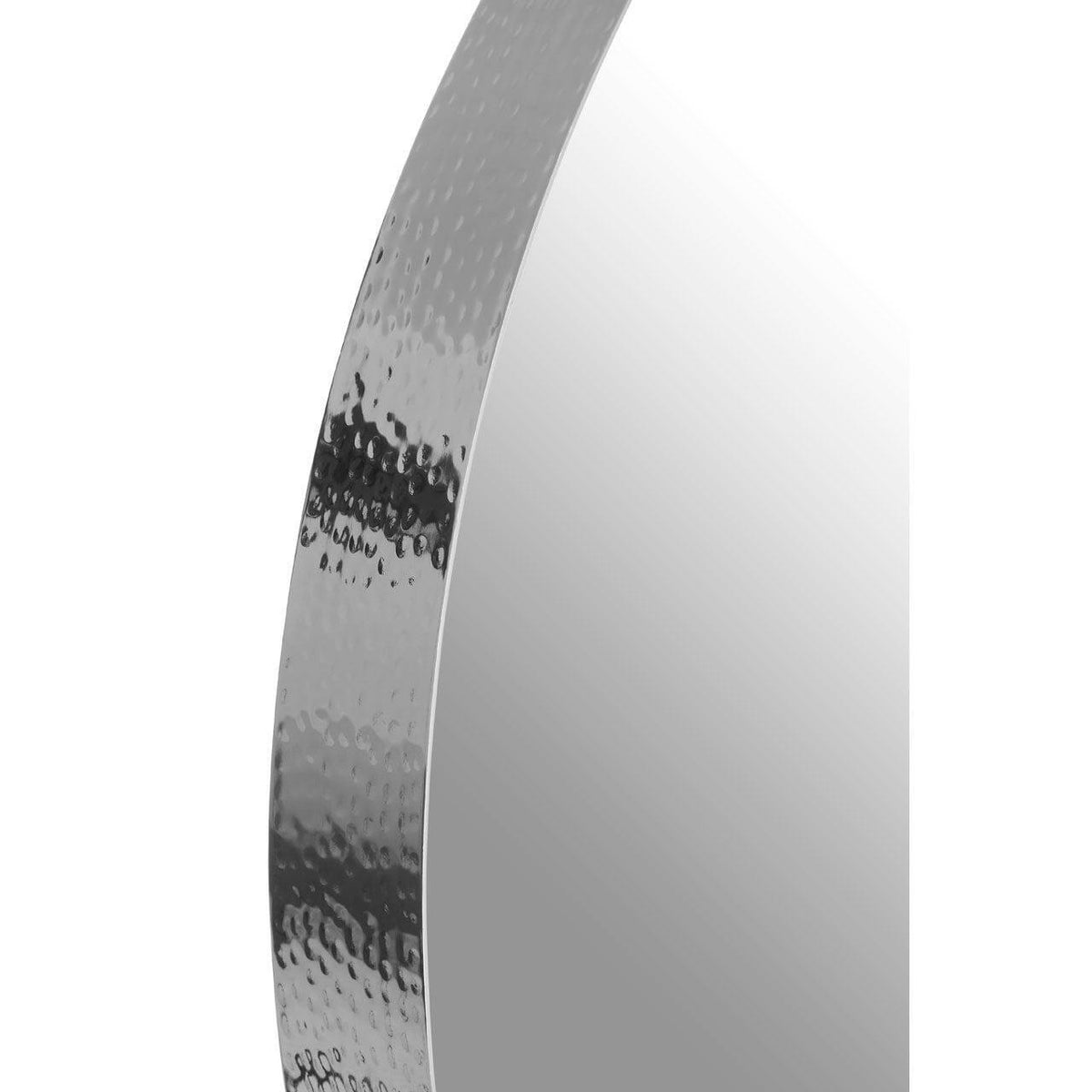 Leonov Large Round Recessed Mirror.