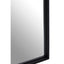 Hamilton Interiors Mirrors Matt Black Large Square Wall Mirror House of Isabella UK