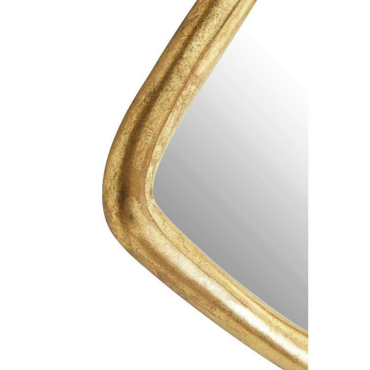 Pablo Gold Finish Wall Mirror.