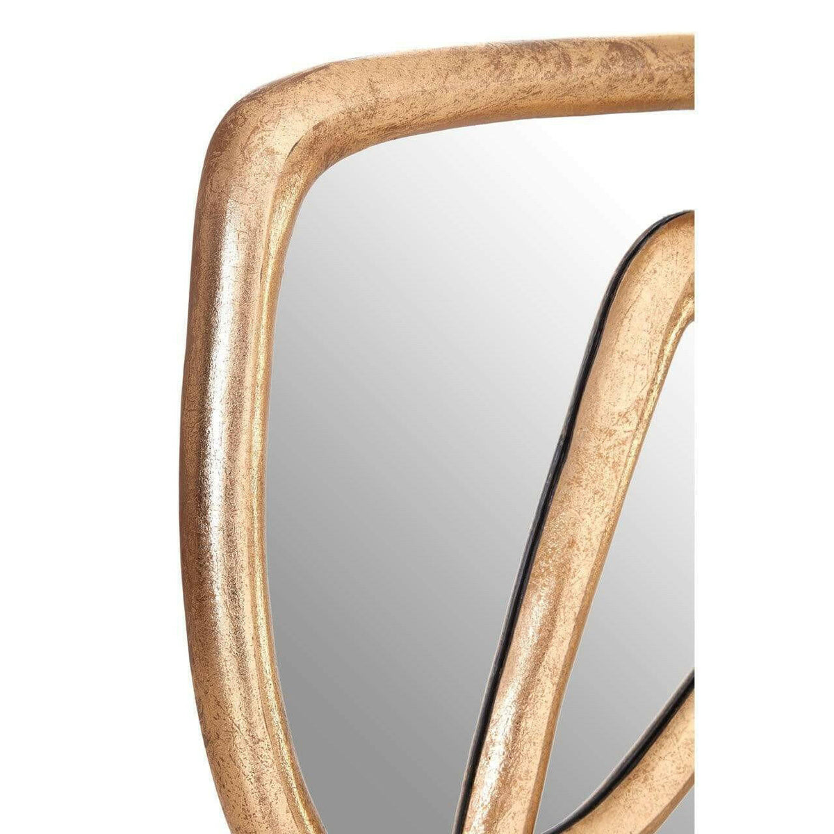 Pablo Gold Finish Wall Mirror.